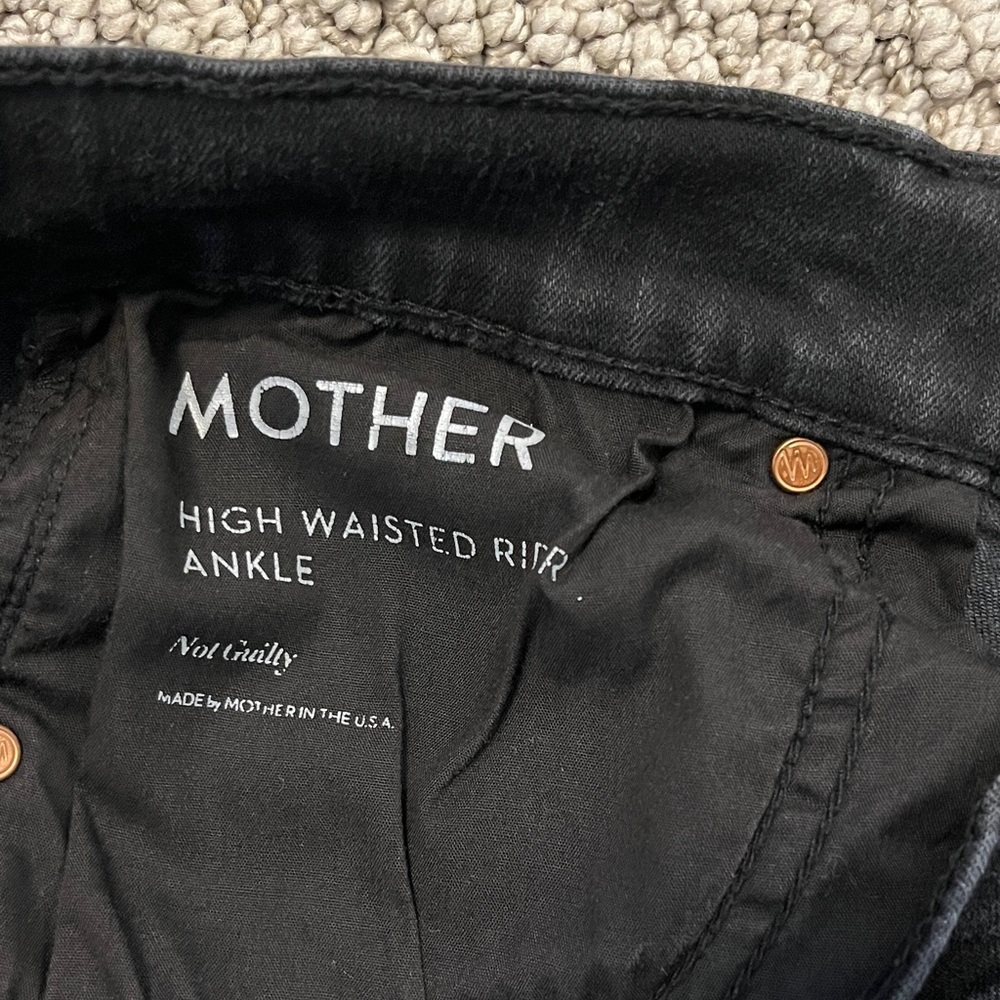 MOTHER high waited Rider ankle - Picture 4 of 7
